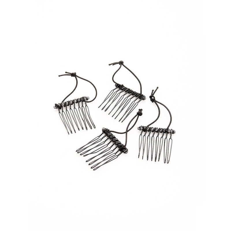 Metal Split Tooth Comb with Elastic Loops