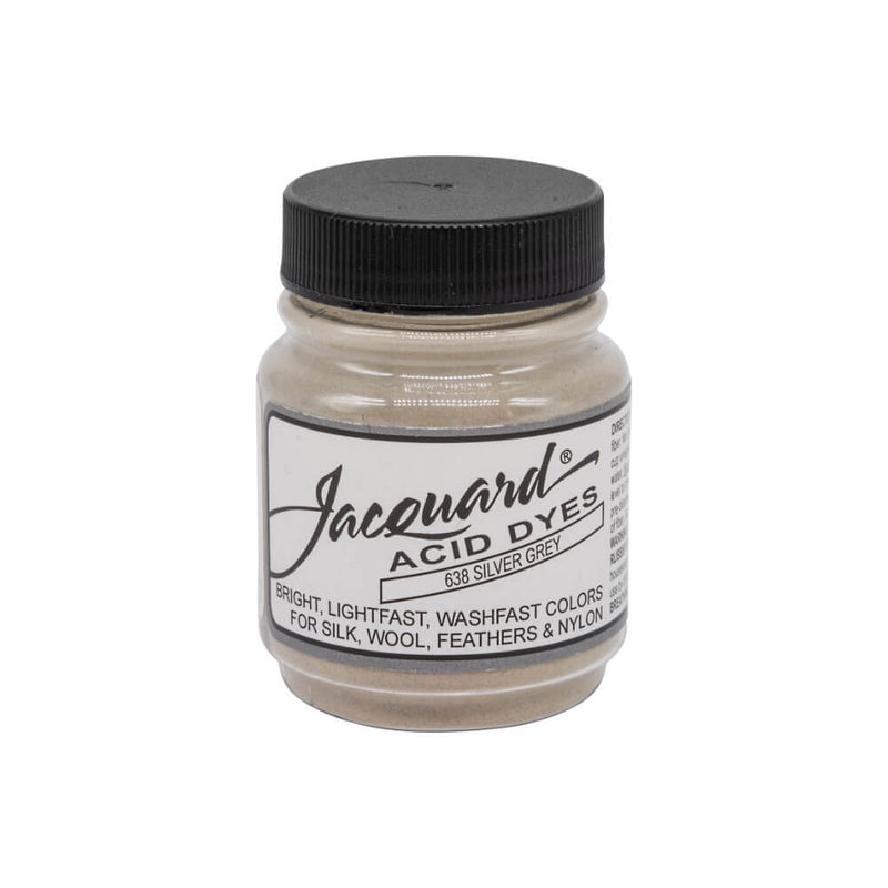 Jacquard Acid Dye for wool and silk shade 638 Silver Grey -  Kreativni.PROSTOR