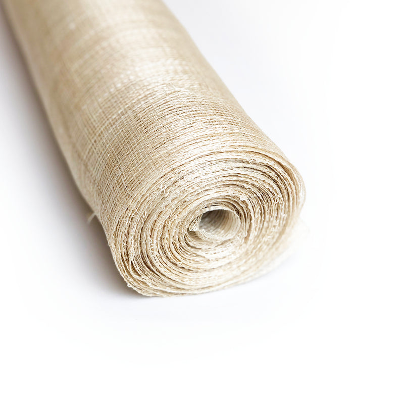 Sinamay unstiffened - 60cm x 10m roll